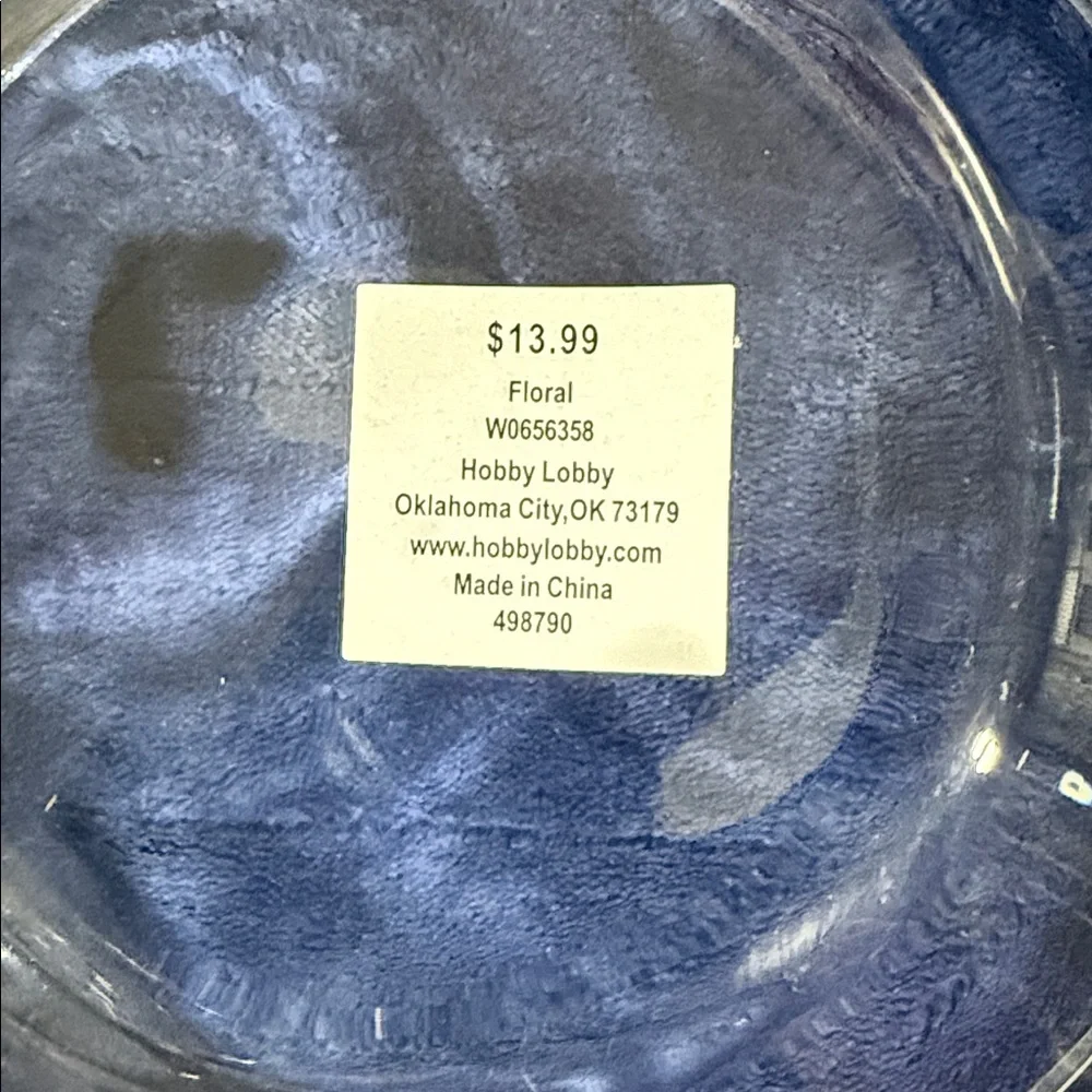 Hobby Lobby Clear Glass Bowl - Picture 4 of 4